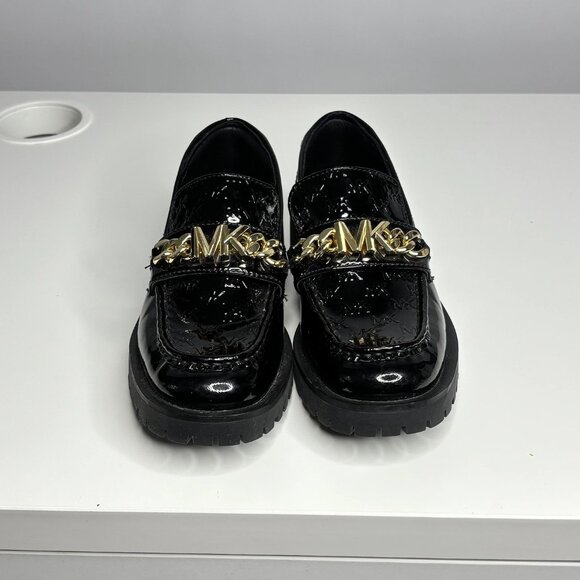 Michael Kors Black and Gold Flats - Picture 6 of 7